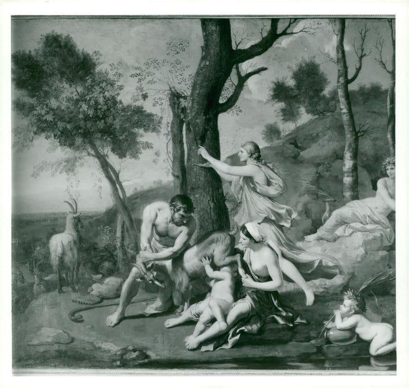 The nature of Jupiter. - Vintage Photograph