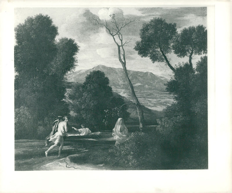 'The dispersal of emotion through landscape'. - Vintage Photograph