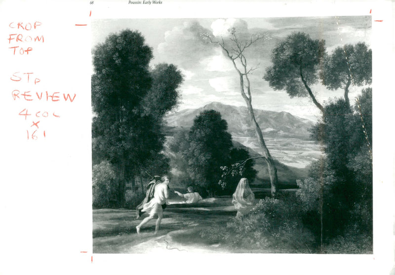 'The dispersal of emotion through landscape'. - Vintage Photograph