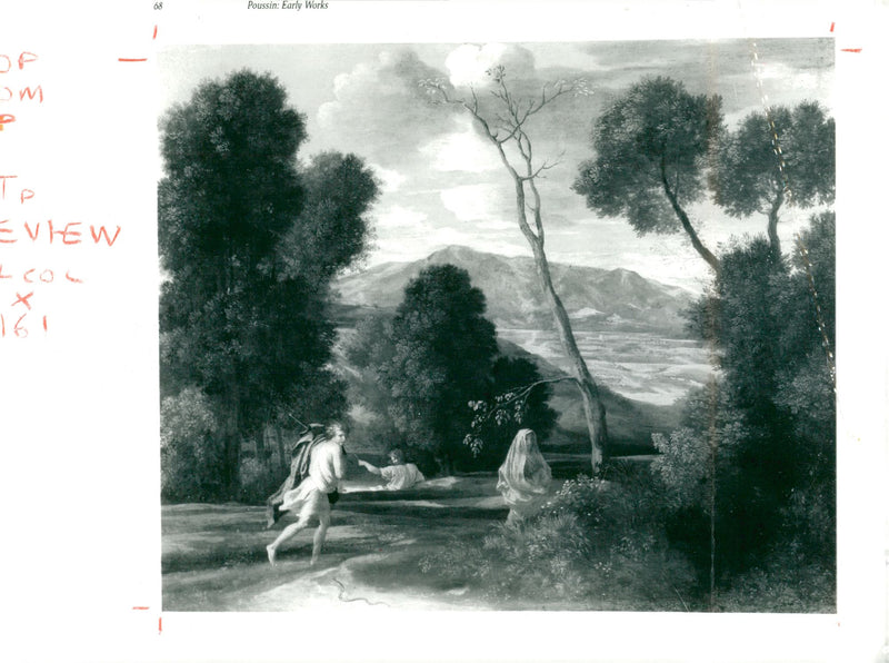 'The dispersal of emotion through landscape'. - Vintage Photograph