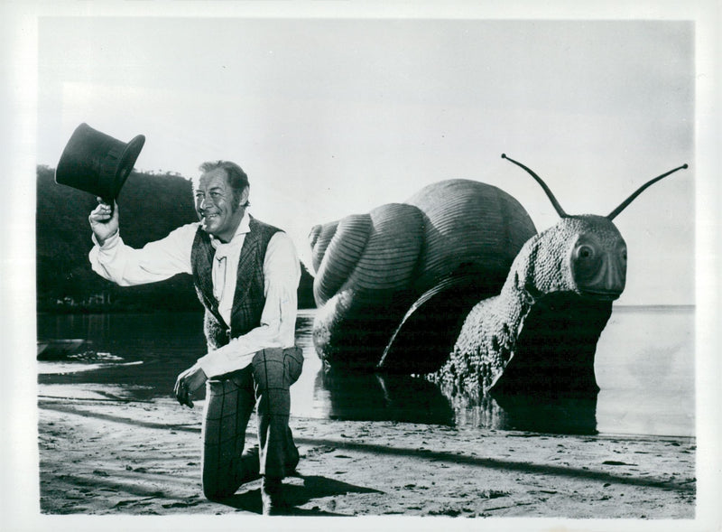 Rex Harrison as Dr. Dolittle - Vintage Photograph