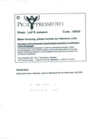 Nobel laureate in literature Seamus Heaney in Stockholm - Vintage Photograph