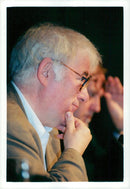 Seamus Heaney at the book fair in Gothenburg - Vintage Photograph