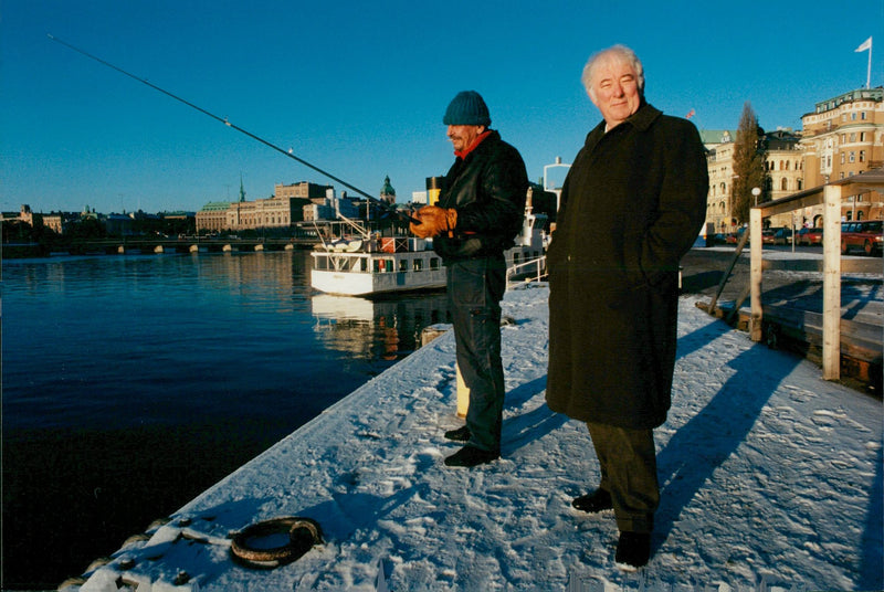 Seamus Heaney, Nobel laureate in literature 1995 - Vintage Photograph