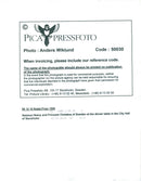 Nobel Banket 1995. Seamus Heaney together with Princess Christina - Vintage Photograph