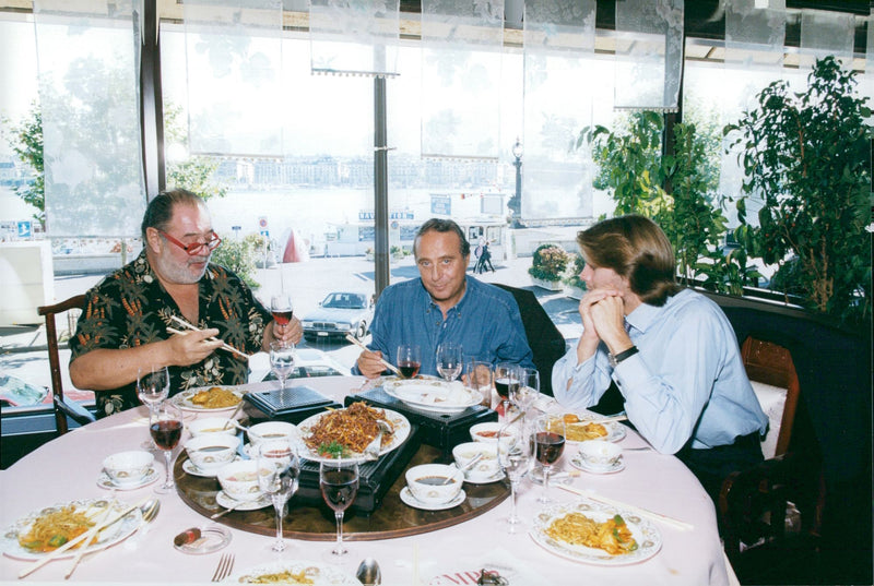 Daniel Hechter Modeskapare, Prince Emmanuel Filiberto and Carlos. - Vintage Photograph