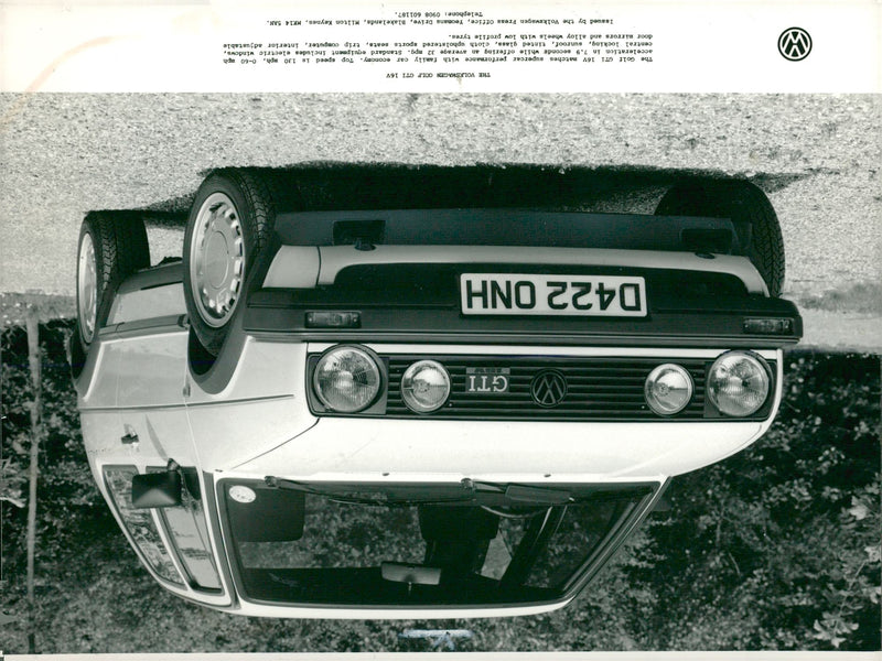 Volkswagen Golf GTi - Vintage Photograph