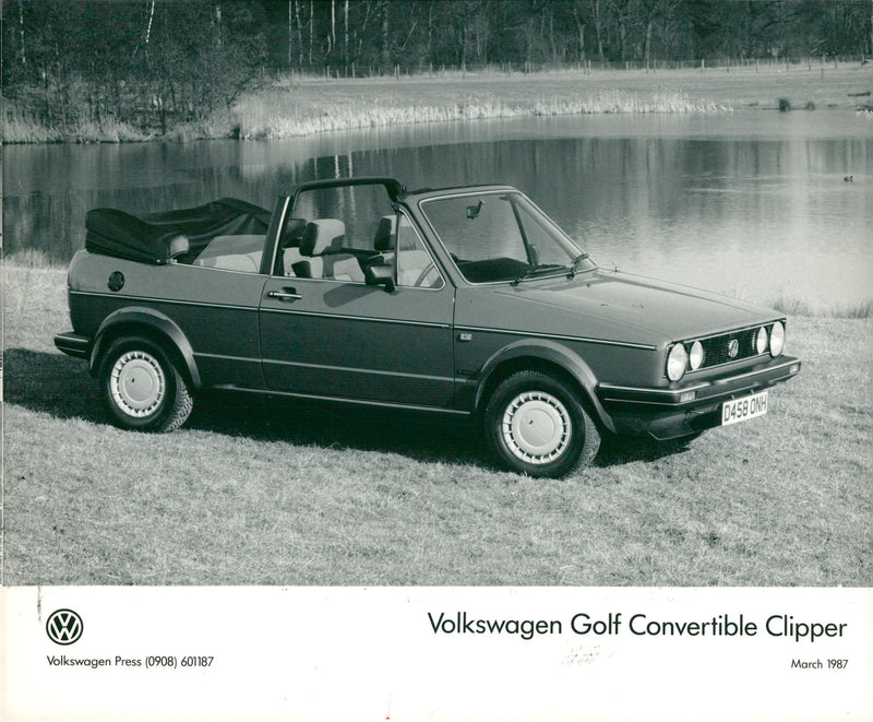 Volkswagen Golf clipper. - Vintage Photograph