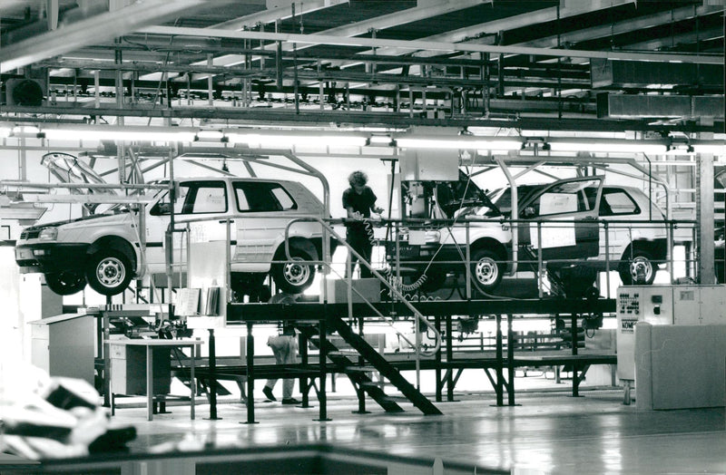 The new Volkswagen Golf - Vintage Photograph