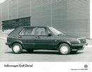 Volkswagen Golf Diesel - Vintage Photograph