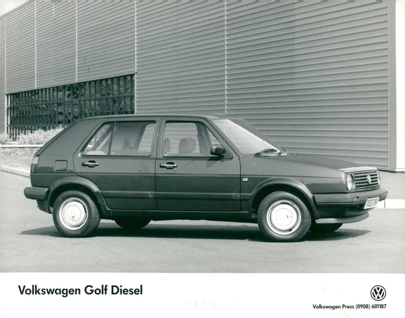 Volkswagen Golf Diesel - Vintage Photograph