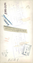 Chi-chi enjoys a meal. - Vintage Photograph