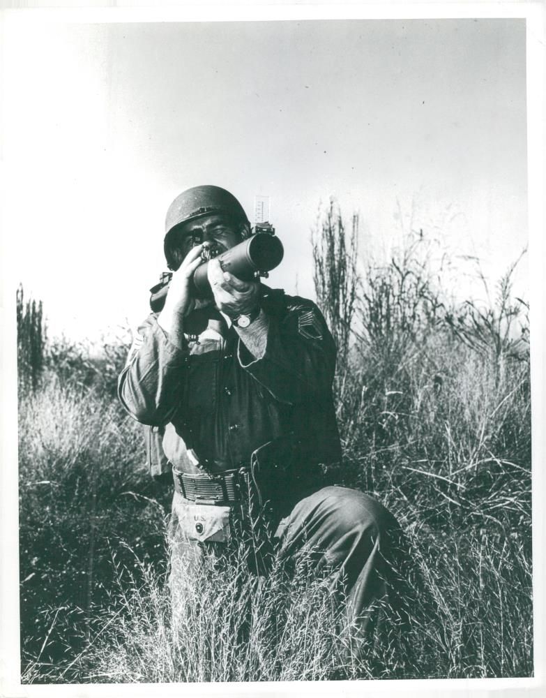 USA: Army Anti-Tank Rocket Grenade - Vintage Photograph