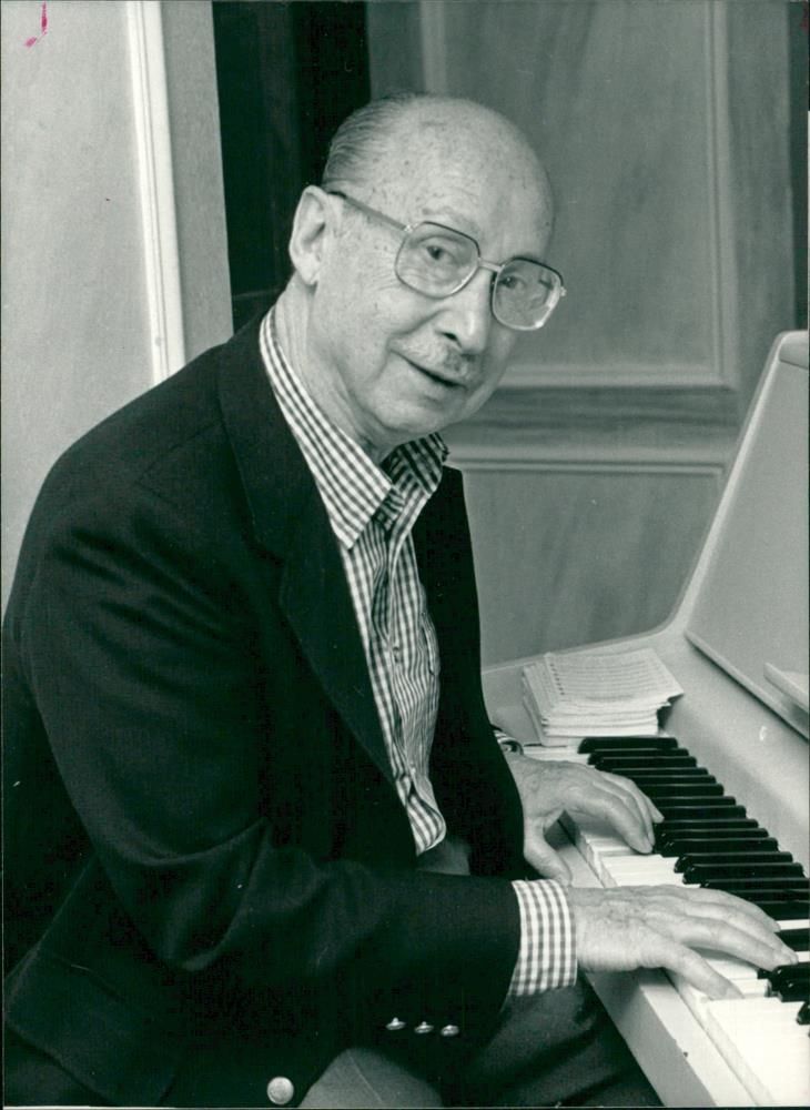 Sammy Cahn - Vintage Photograph