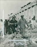 Matthew Ridgway and his wife - Vintage Photograph