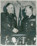 Matthew Ridgway with gruenther - Vintage Photograph