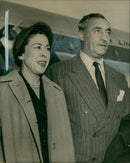 Duke of Primo de Rivera and his wife. - Vintage Photograph