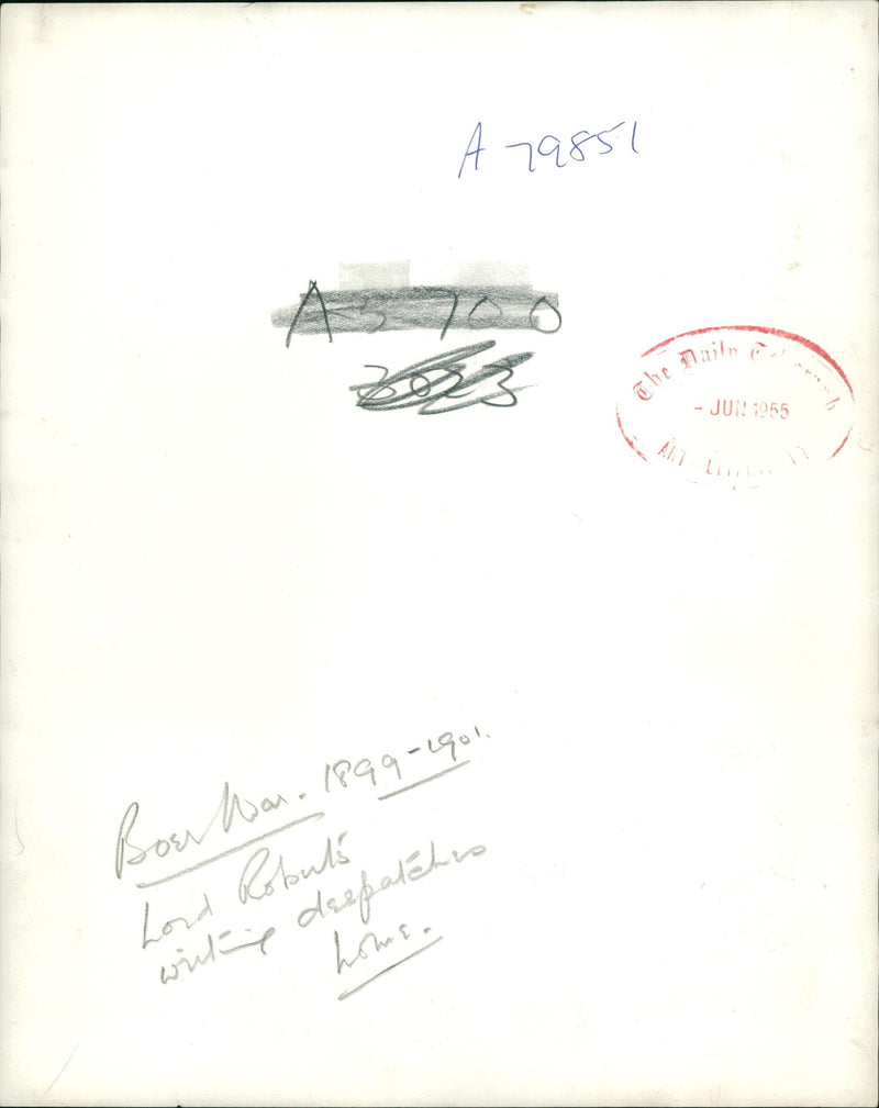 F/M Earl Roberts. - Vintage Photograph