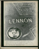 John Lennon Singer-songwriter. - Vintage Photograph