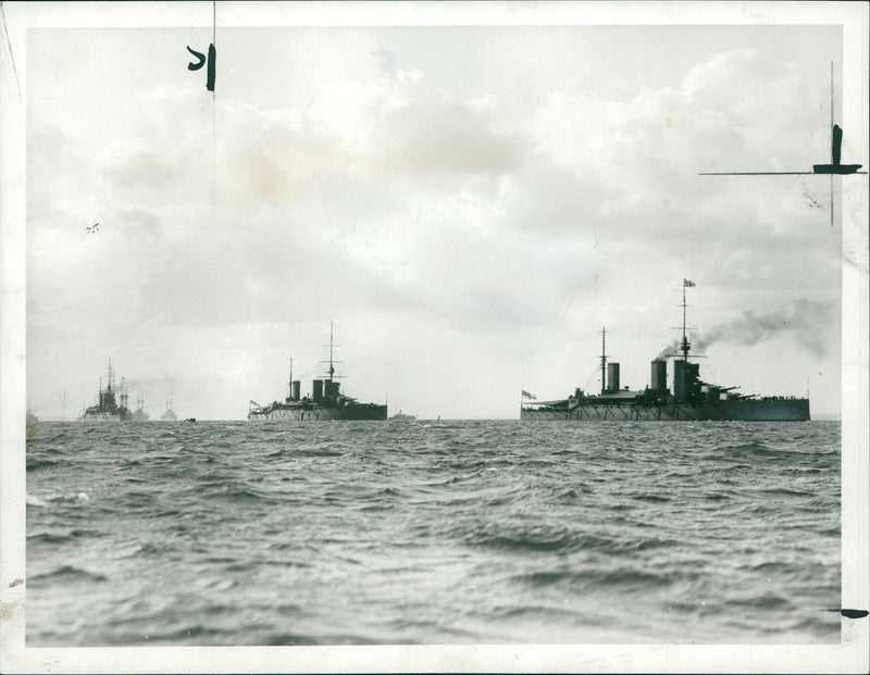 Ship: Battleships - Vintage Photograph