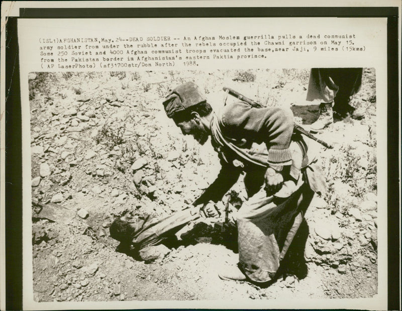 Afghan guerillas - Vintage Photograph