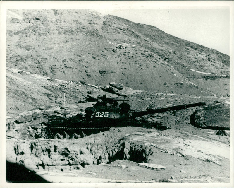 Soviet tanks - Vintage Photograph