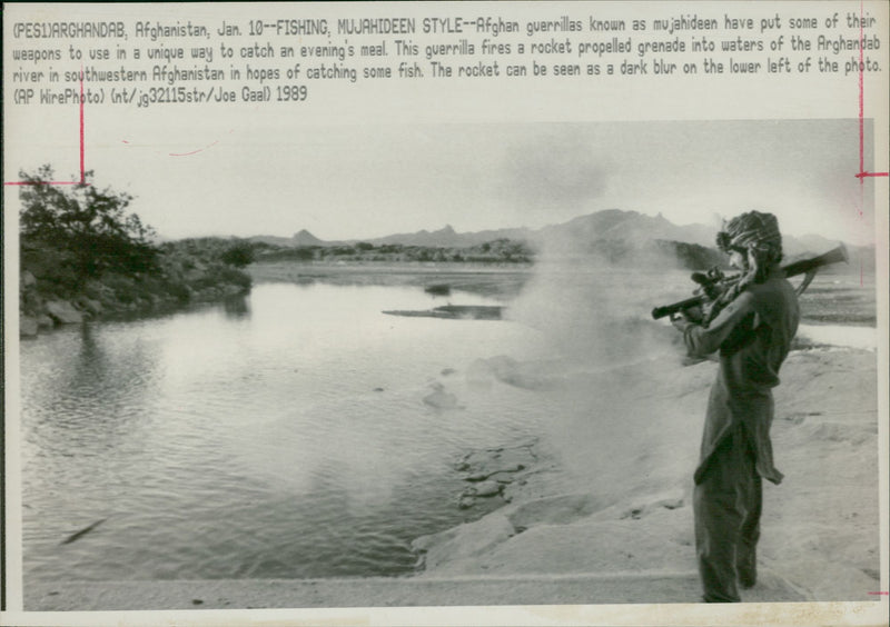 Afghan guerillas - Vintage Photograph