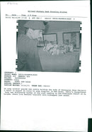 Army soldier guard. - Vintage Photograph