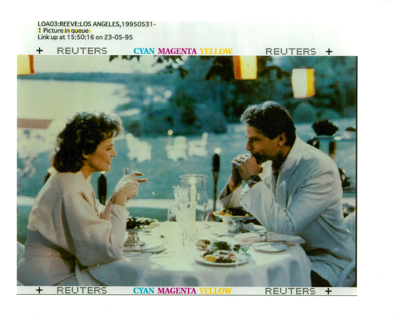 Christopher reeve and kathleen turner - Vintage Photograph