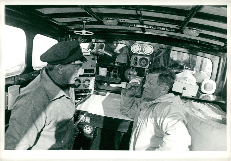 blood hound yatch - Vintage Photograph