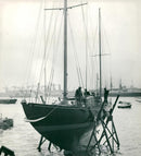 blood hound yatch - Vintage Photograph