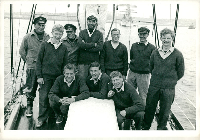 blood hound yatch - Vintage Photograph