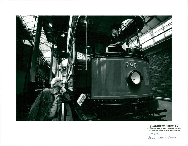 Barry Cryer Writer. - Vintage Photograph