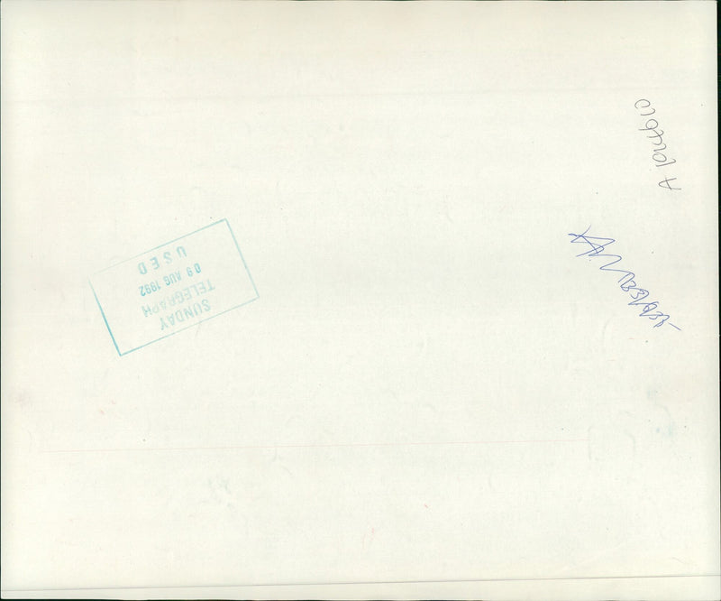 1992 FRENCH OFFICIAL ACCUSED DISTRIBUTING BLOOD CONTAMINATED PARIS PAUL FRANCE - Vintage Photograph