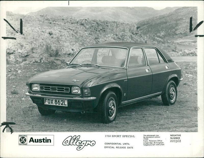 Austin Cars, - Vintage Photograph