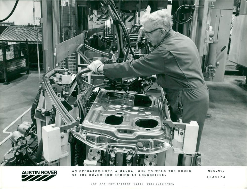 Austin Cars, - Vintage Photograph