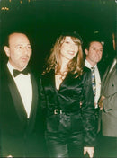 Mariah Carey  with her husband. - Vintage Photograph