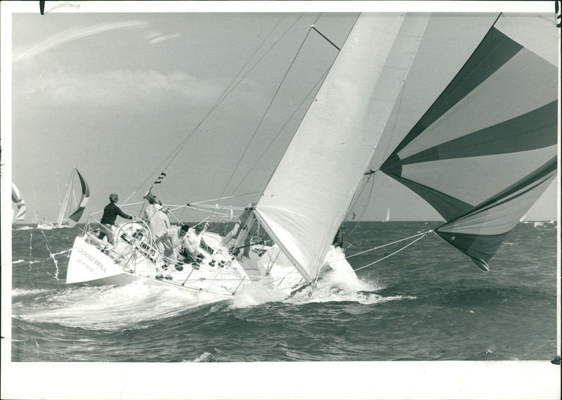 YACHT: GOOD WILL - Vintage Photograph