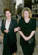 Donna allen wife of murder victim patrick allen. - Vintage Photograph