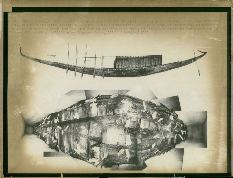 Pharoah Khufa - Vintage Photograph