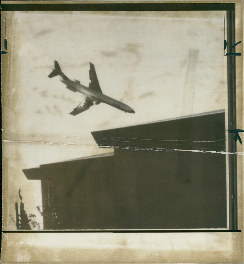 Aircraft Crash: Boeing 727, San Diego - Vintage Photograph