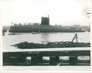 Submarine : HMS Dreadnought. - Vintage Photograph