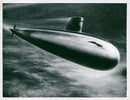 Submarine : HMS Dreadnought. - Vintage Photograph