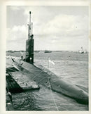 Submarine : HMS Dreadnought. - Vintage Photograph
