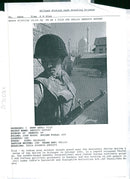 Srinagar and indian army soldier. - Vintage Photograph