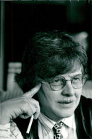 1987 ENGLISH BILDARKIVET THEATRE STOCKHOLM PHOT POET - Vintage Photograph