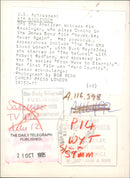 Kim Basinger American actress. - Vintage Photograph