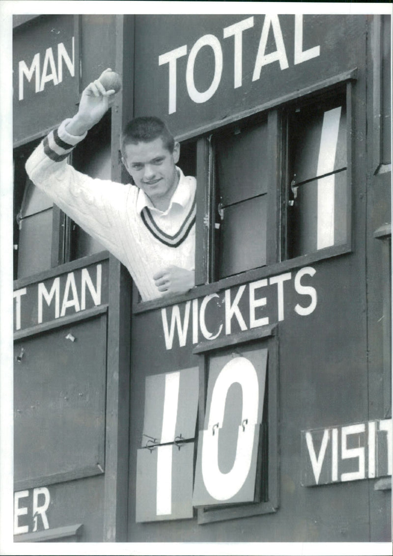 cricket - Vintage Photograph