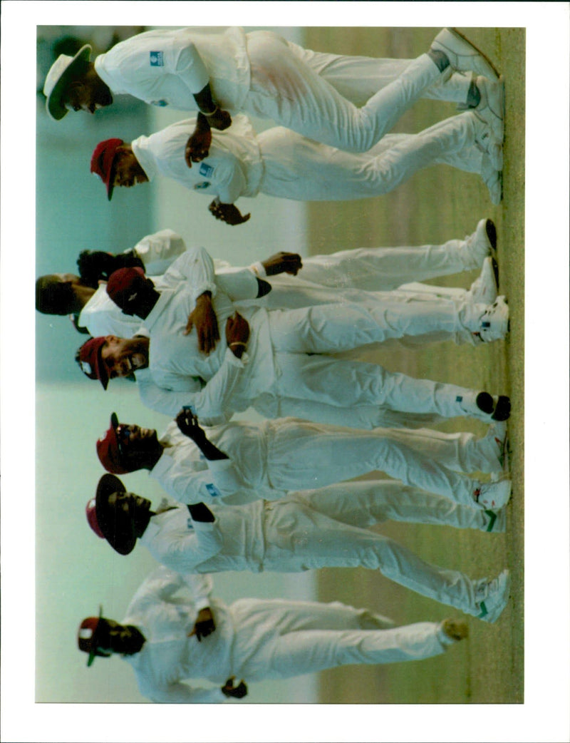 west indian cricket - Vintage Photograph