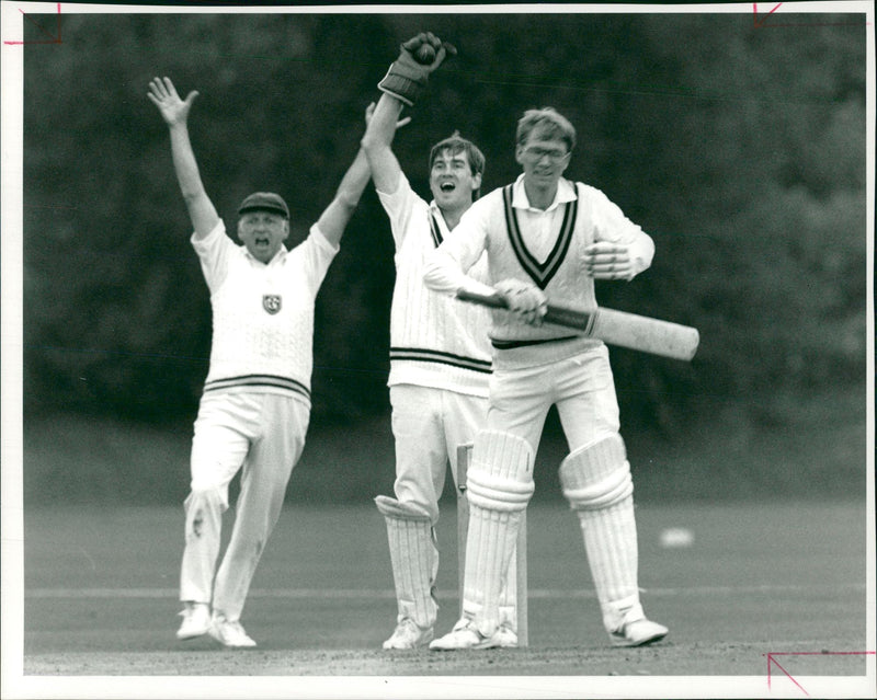 hydro village cricket camp - Vintage Photograph